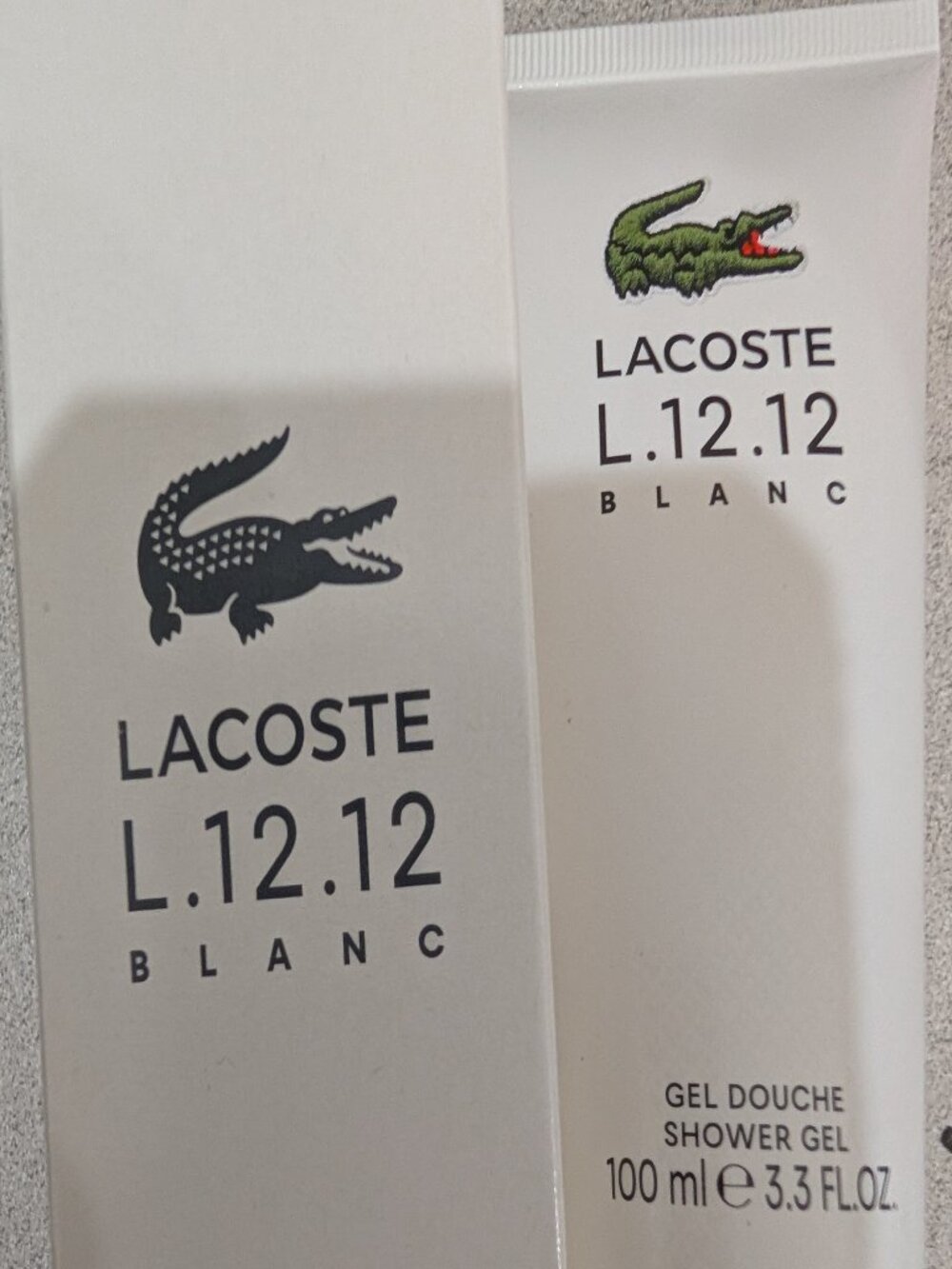 Lacoste men's shower gel